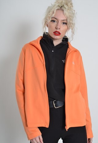 VINTAGE ADIDAS TRACK JACKET ORANGE
