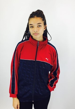 VINTAGE 80S PUMA TRACK JACKET