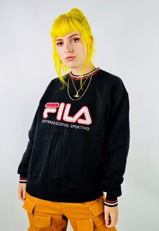 fila sweatshirt gold