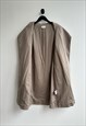 HELMUT LANG BEIGE COAT JACKET