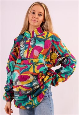 Vintage Unbranded Windbreaker Jacket in Multicolour