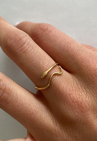 SERPENT RING GOLD
