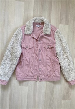 Baby Pink Denim Jacket