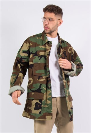 VINTAGE CAMO JACKET FOREST CAMOUFLAGE