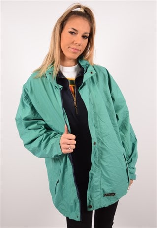 Vintage K-Way Rain Jacket Loose Fit Green | Messina Girl | ASOS Marketplace