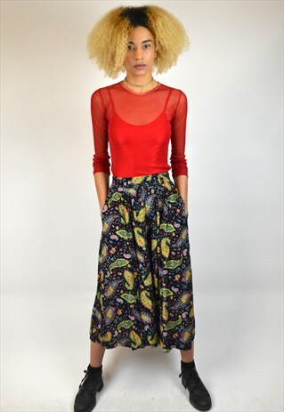 VINTAGE 90'S PAISLEY PRINT CULOTTES