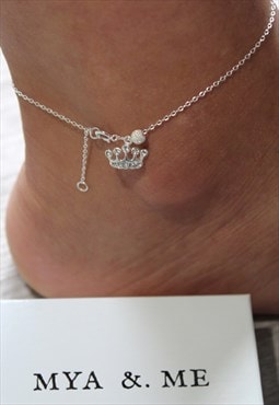 IAMAQUEEN Anklet 925 Sterling Silver