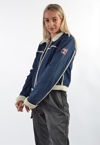 TOMMY HILFIGER SHERPA LINED DENIM JACKET GDF1966