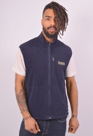 VINTAGE RALPH LAUREN REVERSIBLE GILET BLUE