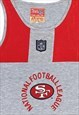 CAMPRI NFL SAN FRANCISCO 49ERS GREY TANK TOP M/L