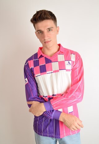 VINTAGE BLACKY FOOTBALL SHIRT MADE IN SWITZERLAND 90'S 2452