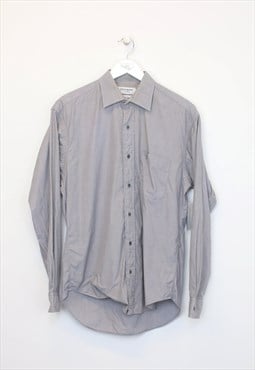 Vintage YSL shirt in grey. Best fits M