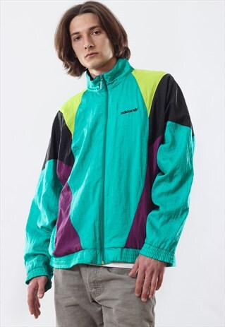 90'S VINTAGE MENS ADIDAS ORIGINALS WINDBREAKER SUIT JACKET