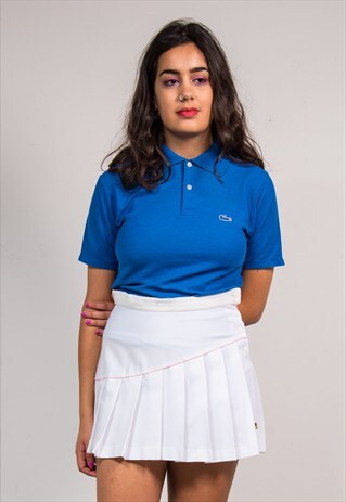 90'S VINTAGE LACOSTE BLUE POLO T-SHIRT