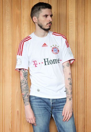 VINTAGE 1990S WHITE ADIDAS FOOTBALL SHIRT