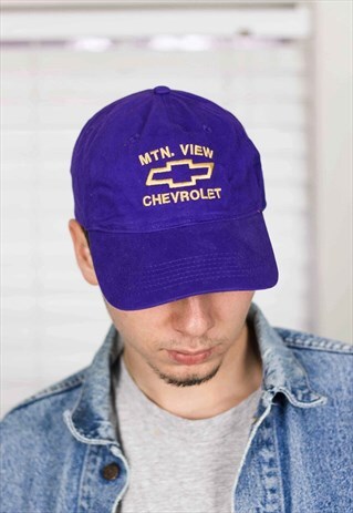 VINTAGE MTN. VIEW CHEVROLET CAP LOGO 90S ONE SIZE 2.7