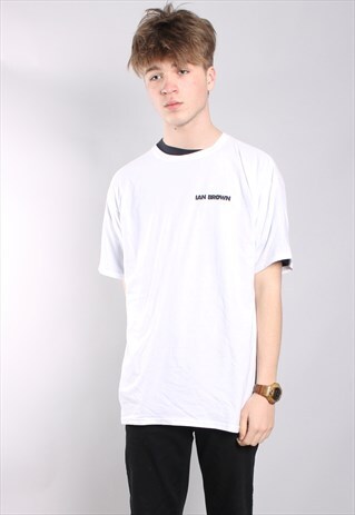 IAN BROWN OF STONE ROSES 2009 TOUR T-SHIRT