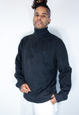RALPH LAUREN 1/4 ZIP SWEATSHIRT
