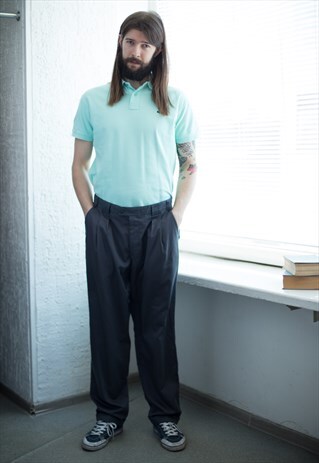 VINTAGE 80'S GREY TROUSERS