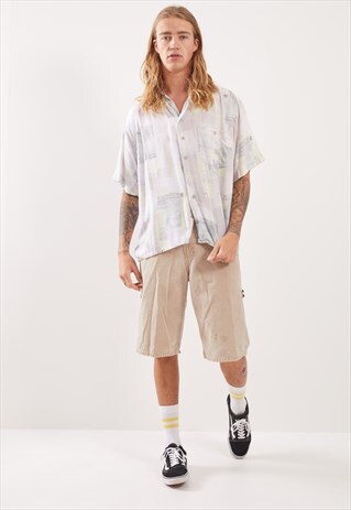 VINTAGE PATTERNED FESTIVAL SHORT SLEEVE SHIRT