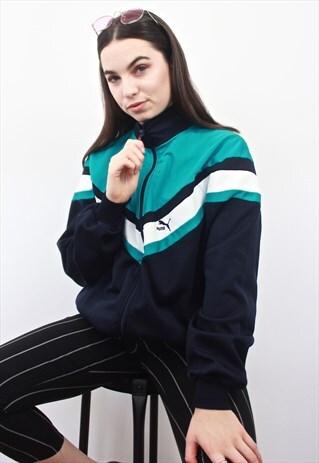 90'S RETRO MULTI-COLOURED TRACK JACKET