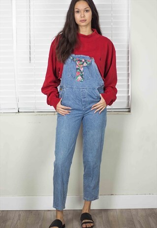 VINTAGE OVERALL DUNGAREES LOGO 90S X 22