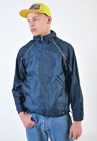 VINTAGE 90S WINDBREAKER OVERHEAD JACKET
