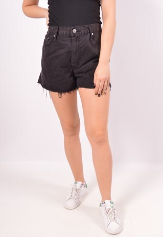 VINTAGE LEVI'S 514 DENIM SHORTS BLACK