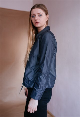 VINTAGE SHORT LIGHT GREY JACKET