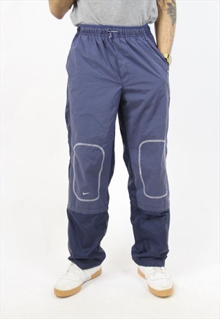 VINTAGE NIKE BLUE TRACKSUIT BOTTOMS