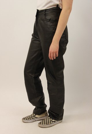 VINTAGE 90S LEATHER PANTS