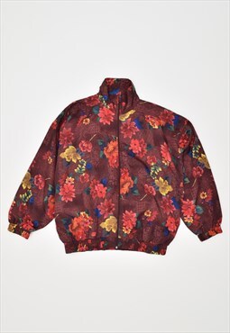 Vintage 90's Tracksuit Top Jacket Floral Multi