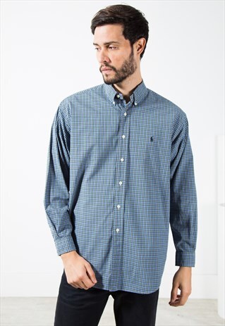 VINTAGE POLO RALPH LAUREN SHIRT / S4792