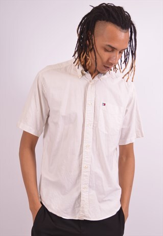 VINTAGE TOMMY HILFIGER SHIRT WHITE