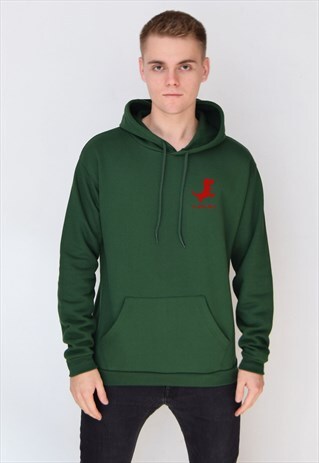 GREEN TI AMO REX (RED) HOODIE