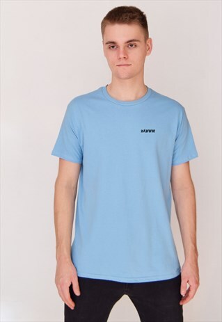 BLUE RAWWW T-SHIRT