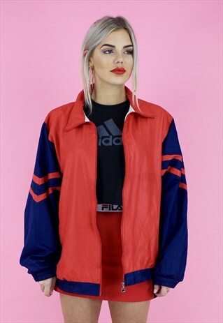 90'S FILA OVERSIZED SHELL JACKET