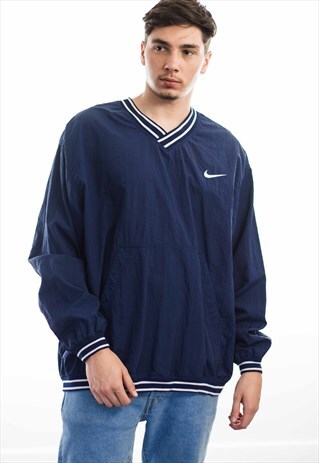 VINTAGE NIKE LOGO PULLOVER JUMPER 90S XL 10.4