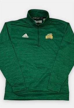 Adidas Mason Athletics University green quarter zip size L
