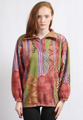 VINTAGE FESTIVAL FLEECE TOP