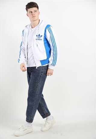 VINTAGE ADIDAS HOODIE POLYESTER