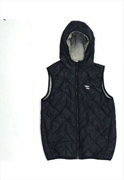 Vintage 90's Adidas Gilet Hooded Zip Up