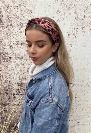 LEOPARD PRINT CLASSIC HEADBAND