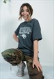 Vintage Graphic T-shirt USA Iowa Panthers Print 