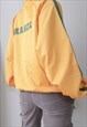 Y2K BLOKECORE BRAZIL TRACK JACKET