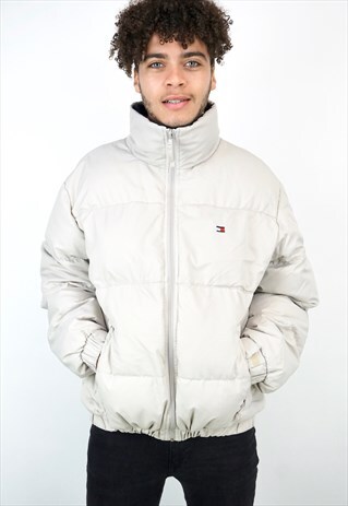VINTAGE 90'S TOMMY HILFIGER PUFFER JACKET