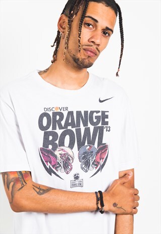 VINTAGE 90S NIKE SPORT T-SHIRT / S4401