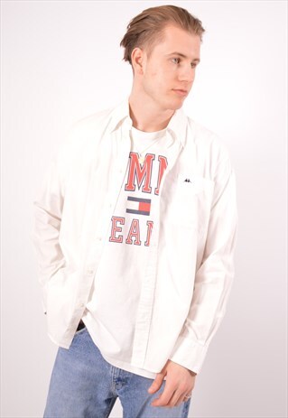 VINTAGE KAPPA SHIRT WHITE