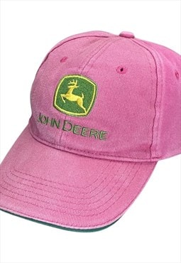 John Deere Pink Racing Cap