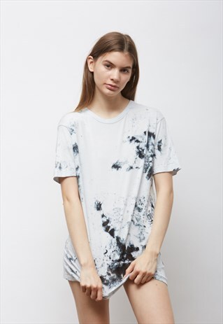 HALLEY ORGANIC BLACK TYE DYE T-SHIRT